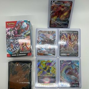 Paradox Rift Booster Bundle 5 HIT Cards 1 pack of TCG Sleeves plus bonus item!!!